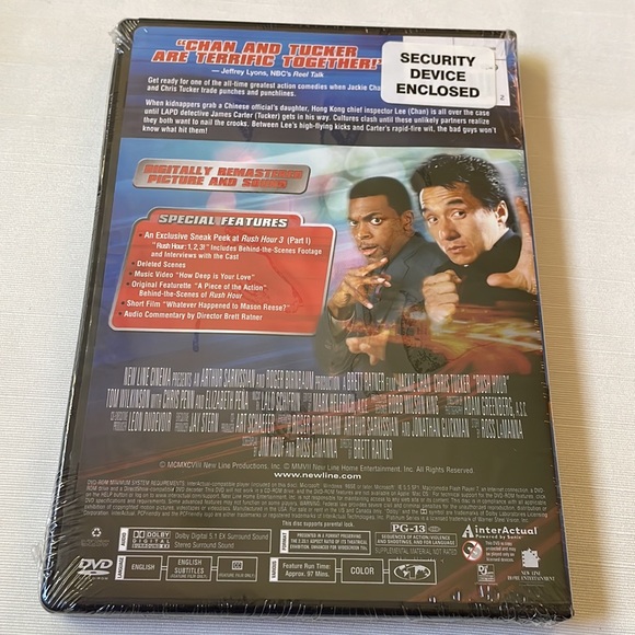 Rush Hour (DVD, 1999, Platinum Series) new sealed - Picture 2 of 6